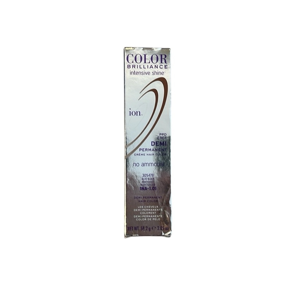 ✨5/$25 Ion Intensive Shine Blue Black Demi Permanent Creme Hair Color